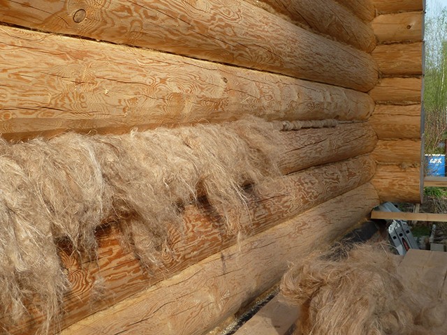 межвенцовый утеплитель для деревянного дома