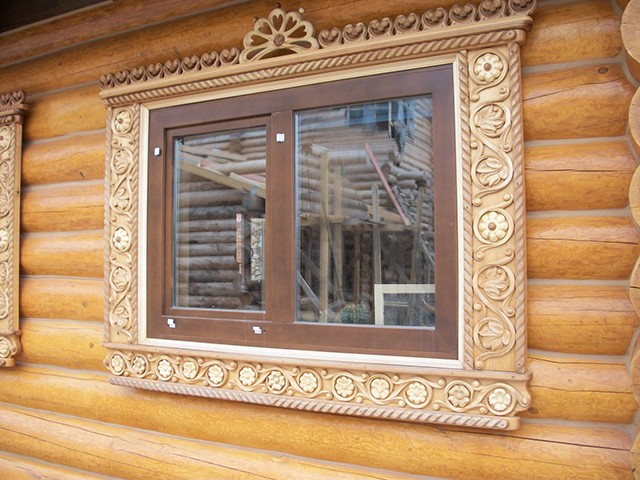 наличники на окна для деревянного дома